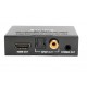 Extractor de audio HDMI para 2.1 y 5.1 canales, extraiga el audio de sus videos  